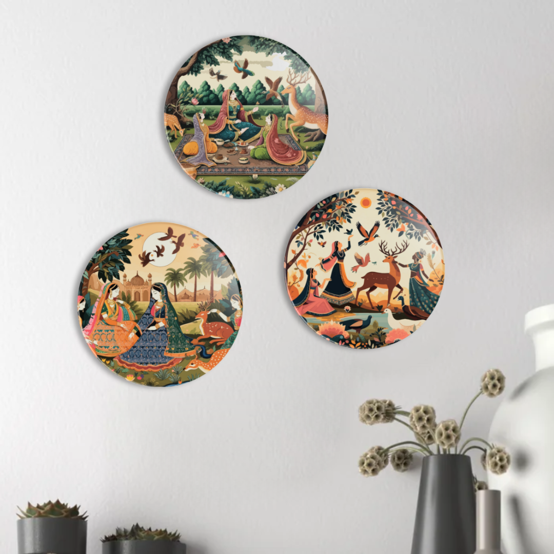 Mughal | Premium Quality | Wall Plates/ Wall Art | Wall Hanging - Image 2