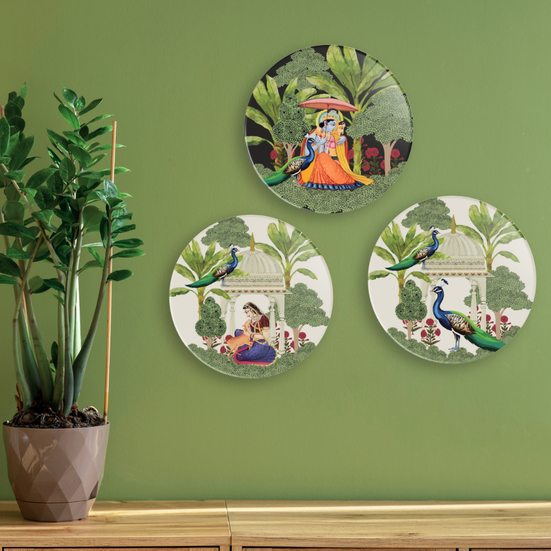 Madhubani | Premium Quality | Wall Plates/ Wall Art | Wall Hanging - Image 4