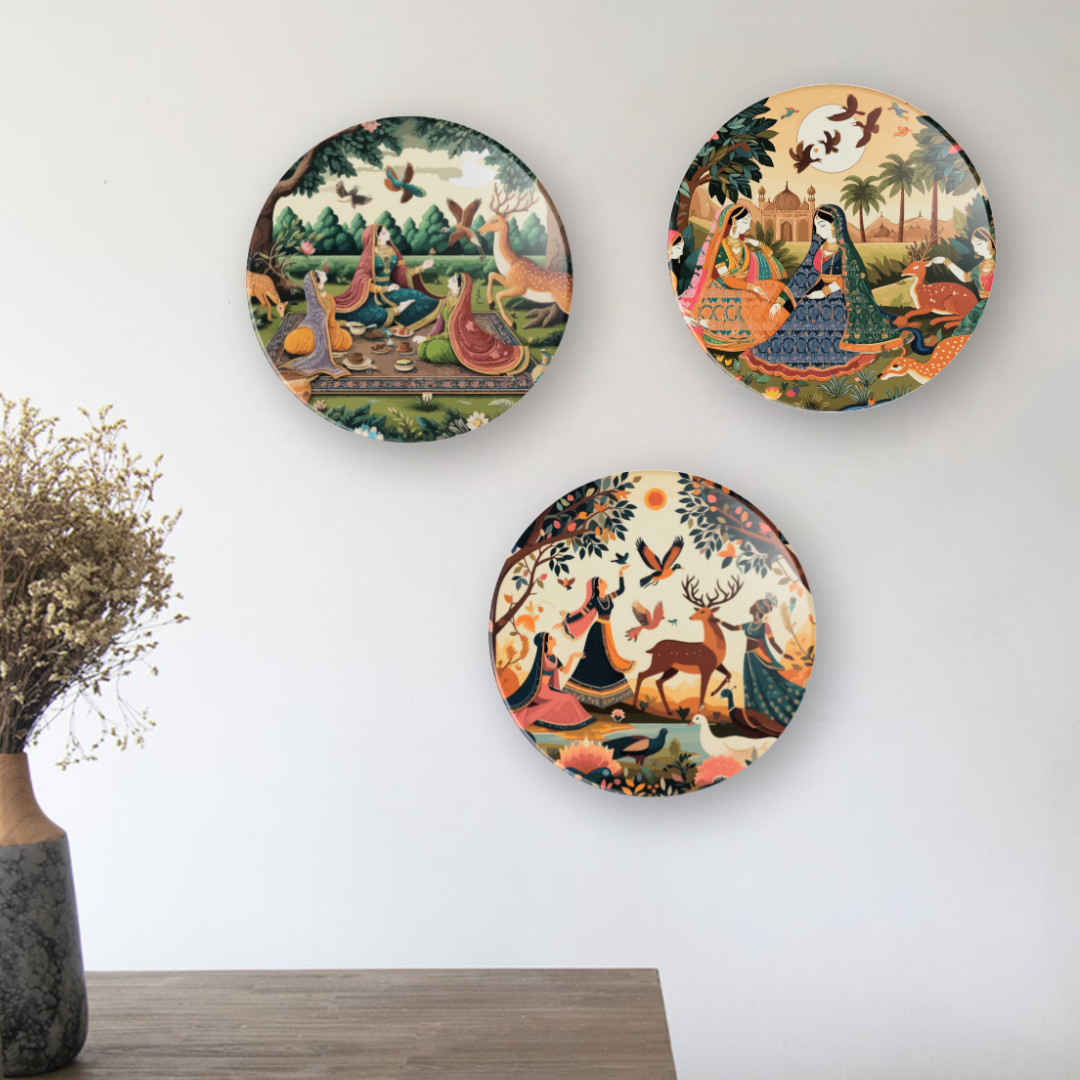 Mughal | Premium Quality | Wall Plates/ Wall Art | Wall Hanging