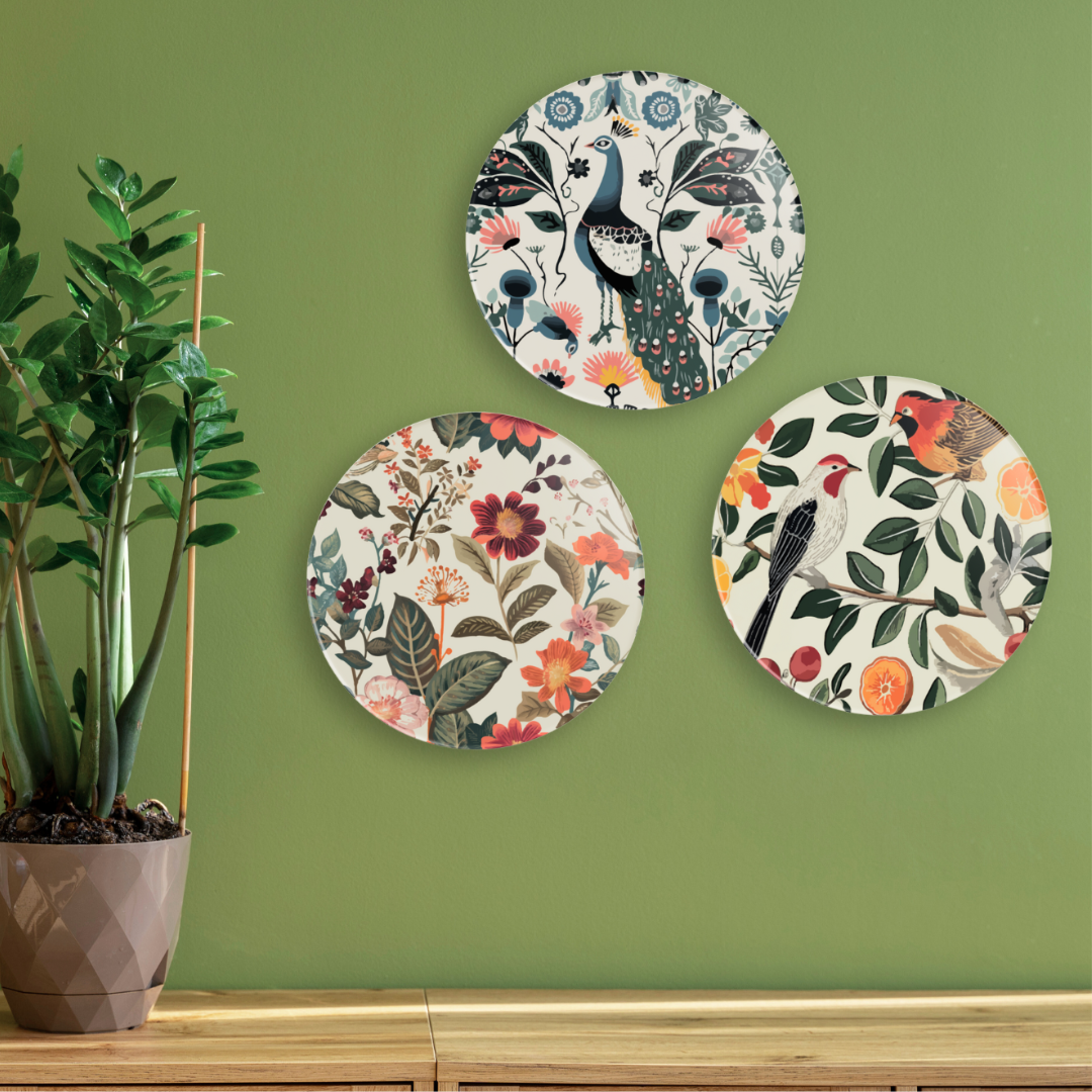 Floral | Premium Quality | Wall Plates/ Wall Art | Wall Hanging - Image 5