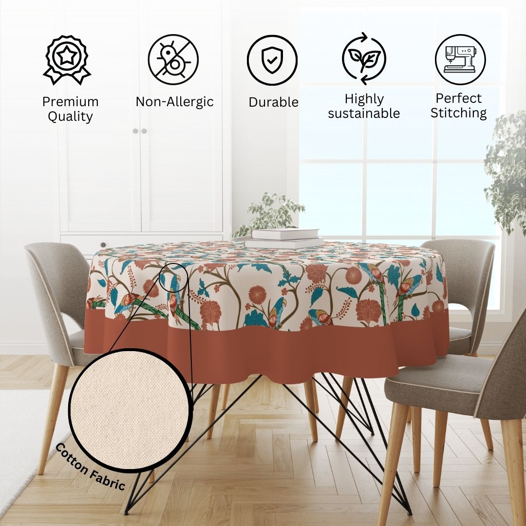 Parrot | Premium Quality | Table Cloth/ Table Linen | Kitchen Linen - Image 4