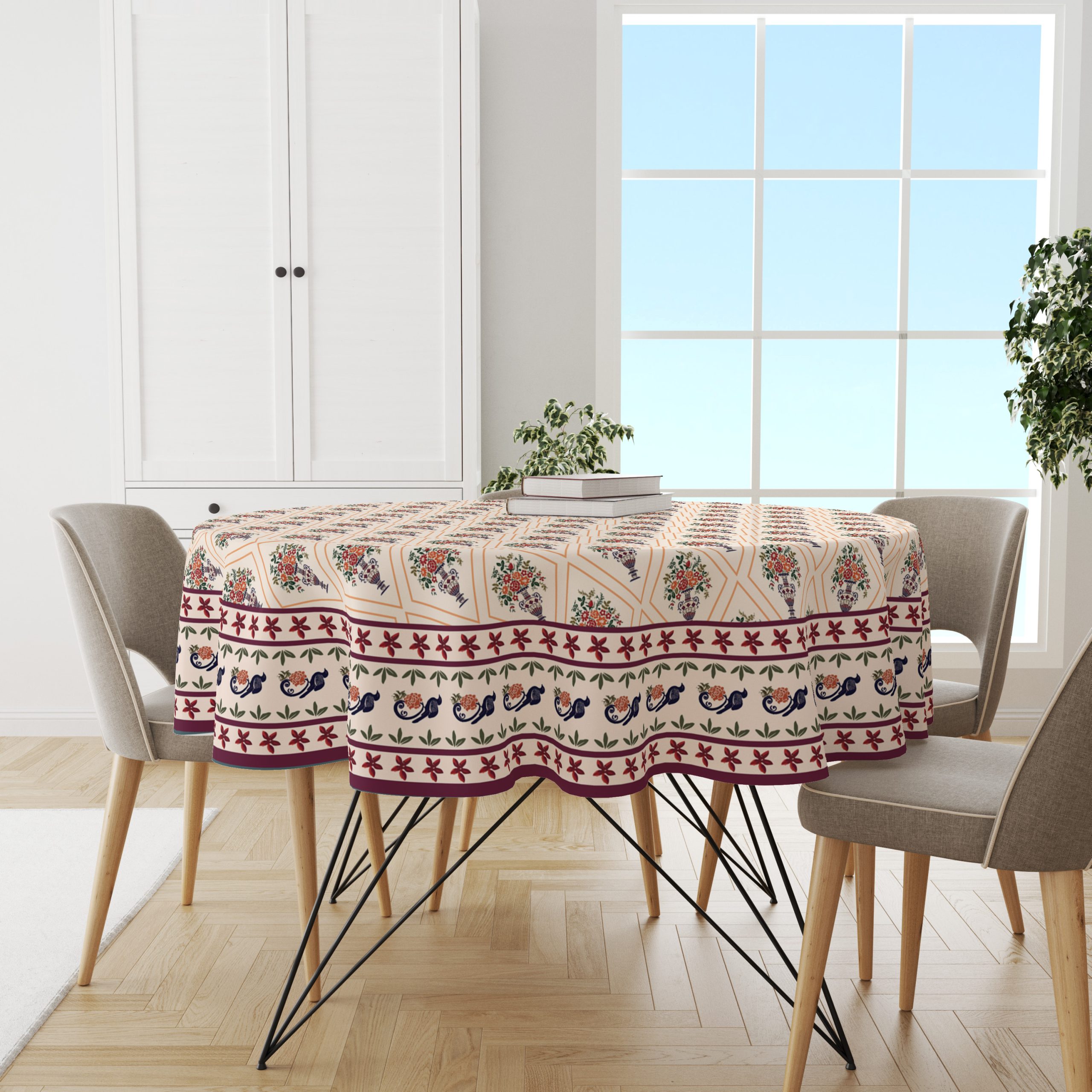 Flower Vase| Premium Quality | Table Cloth/ Table Linen | Kitchen Linen - Image 2