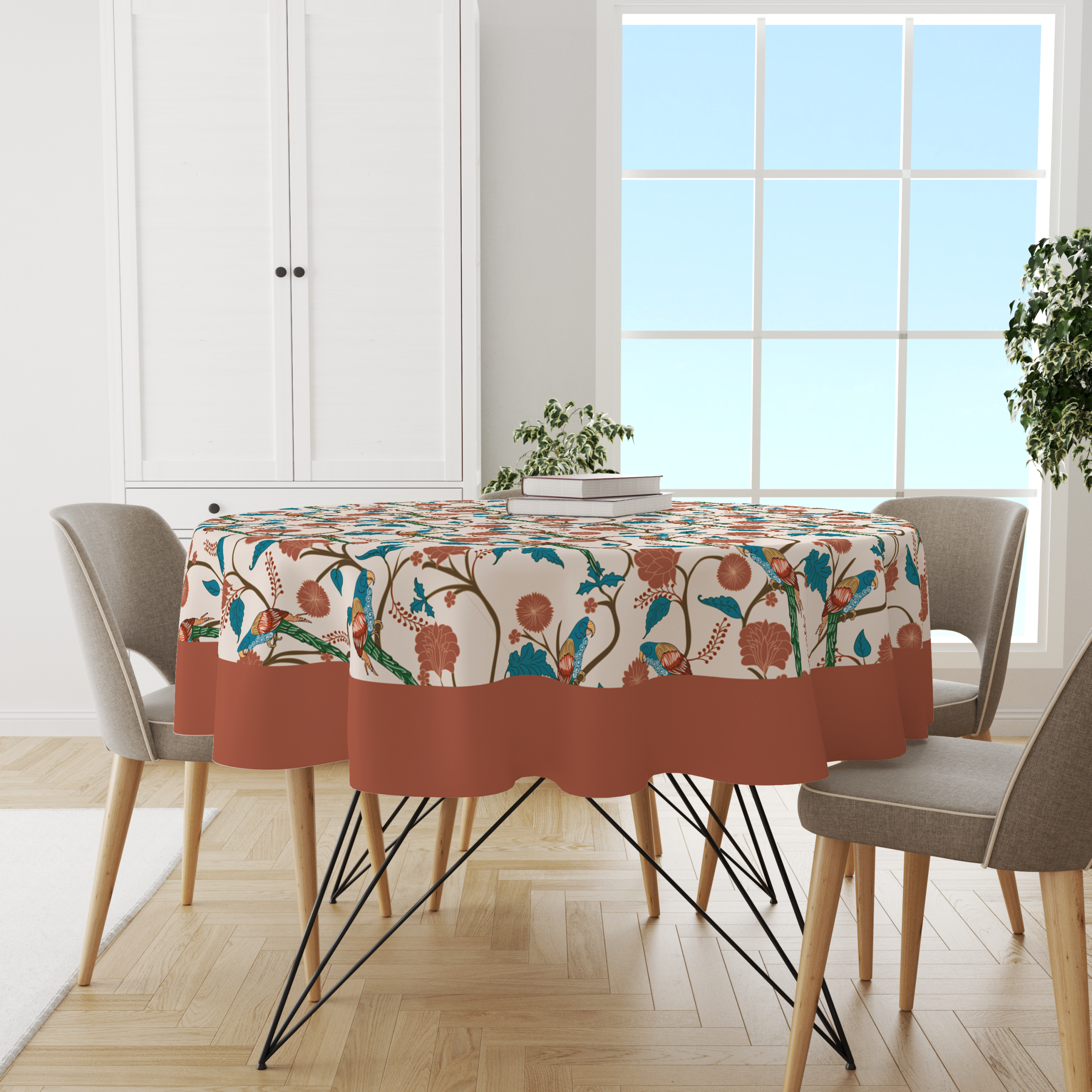 Parrot | Premium Quality | Table Cloth/ Table Linen | Kitchen Linen - Image 3