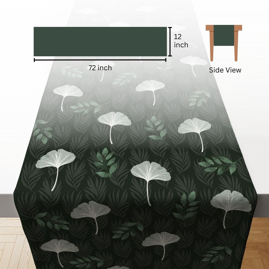 Tropical Green| Table Runner| Premium Quality| Table Linen| Kitchen Linen - Image 10