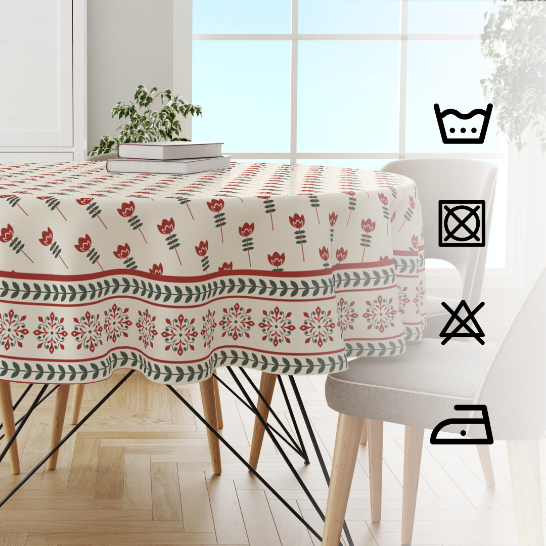 Floral Petal | Premium Quality | Table Cloth/ Table Linen | Kitchen Linen - Image 5