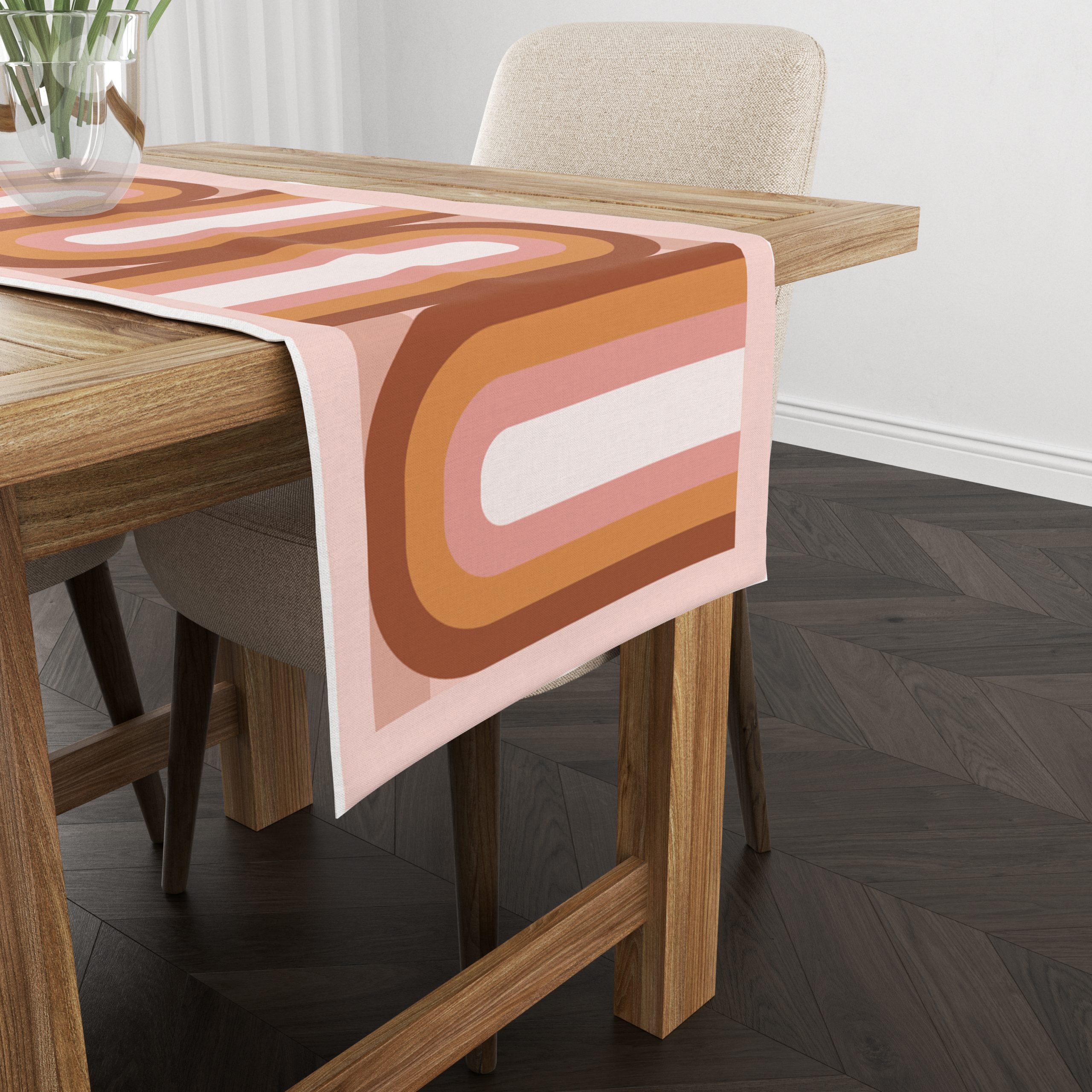 Boho U Design| Table Linen/ Table Runner| Premium Quality| Kitchen Linen - Image 6