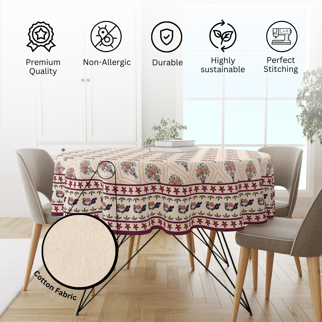 Flower Vase| Premium Quality | Table Cloth/ Table Linen | Kitchen Linen - Image 6