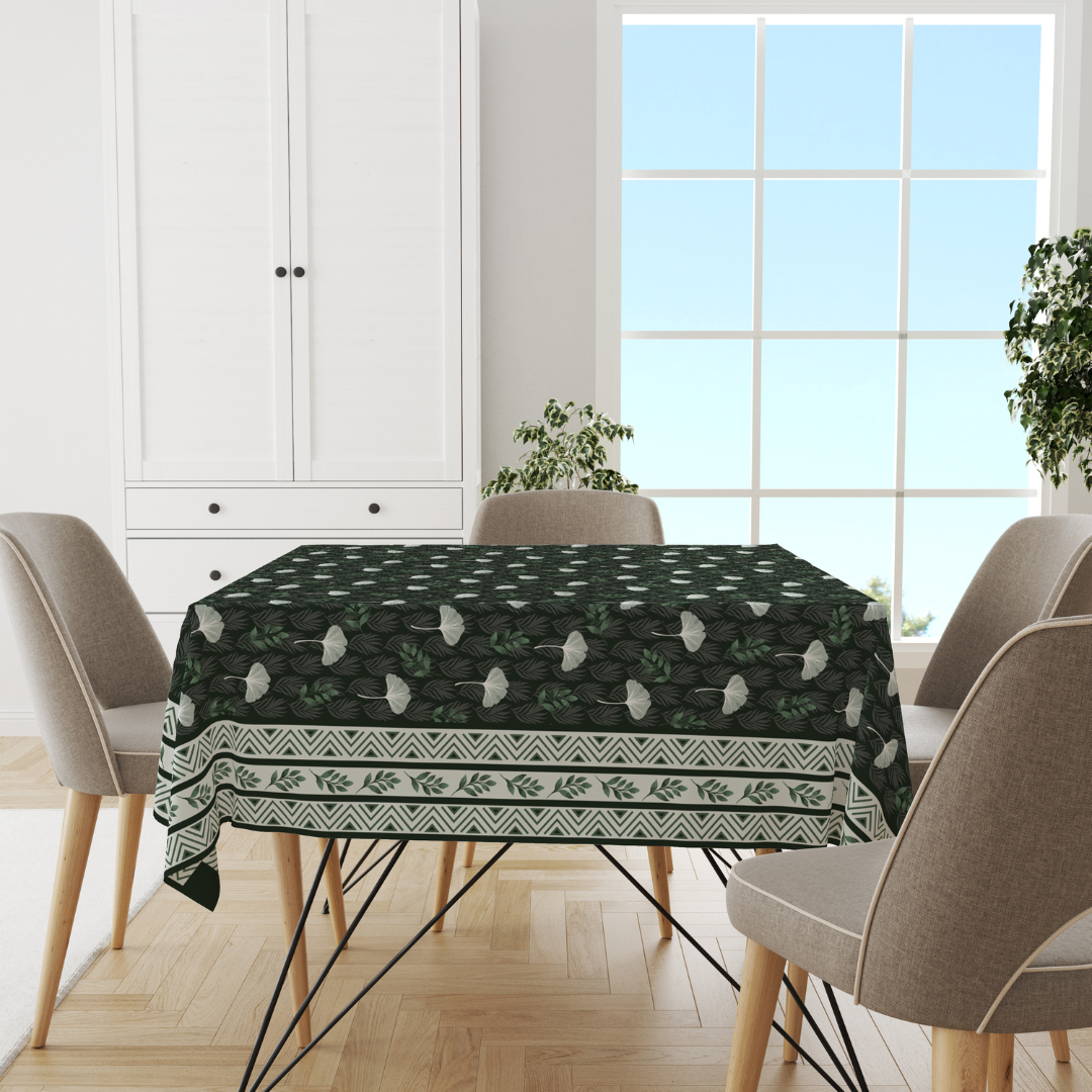 Tropical green | Premium Quality | Table Cloth | Dining Table Cloth - Image 4