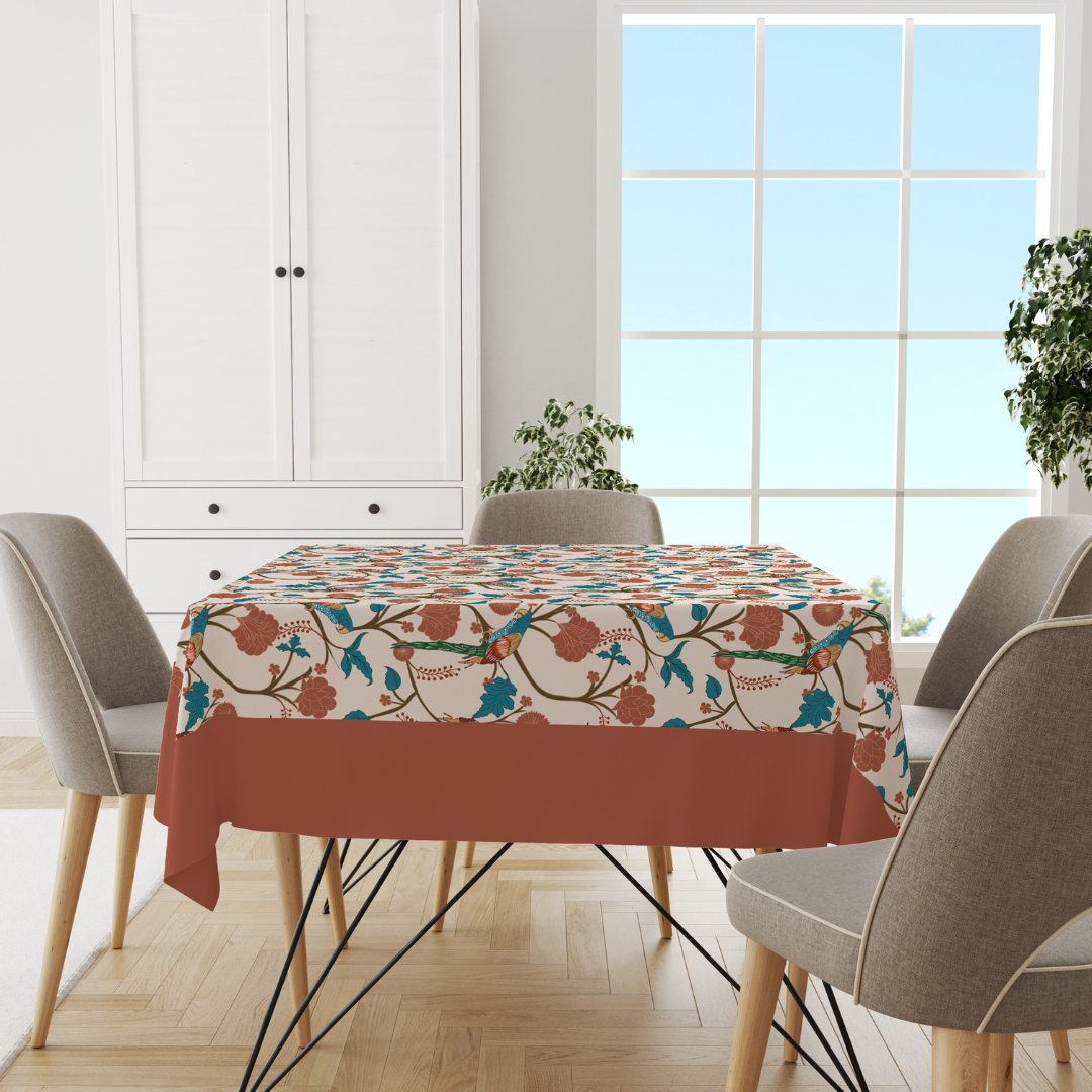 Parrot| Premium Quality | Table Cloth | Dining Table Cloth - Image 3