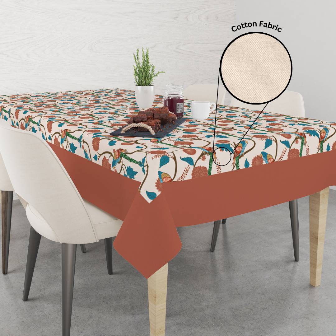 Parrot| Premium Quality | Table Cloth | Dining Table Cloth - Image 5