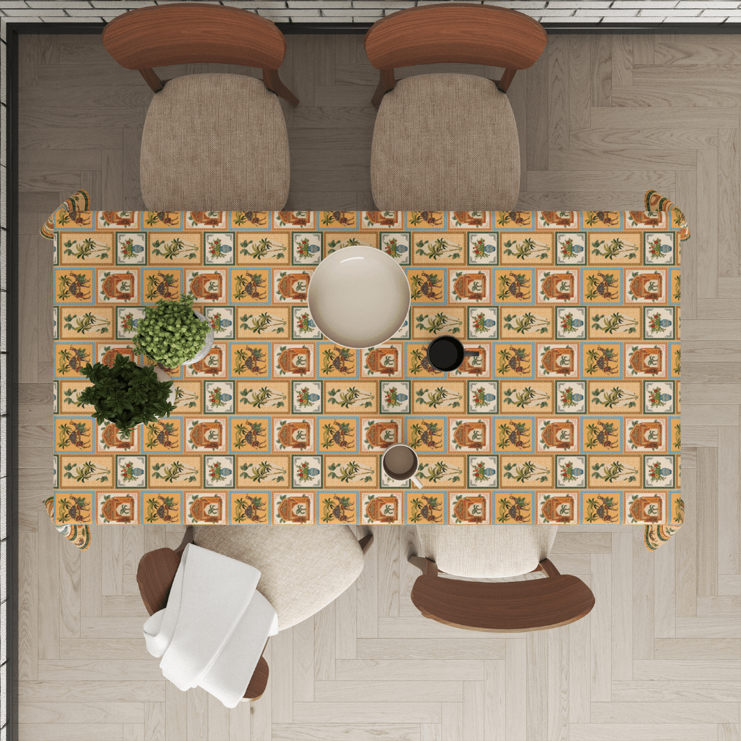 Jaipuri Jharoke| Premium Quality | Table Cloth | Dining Table Cloth - Image 5