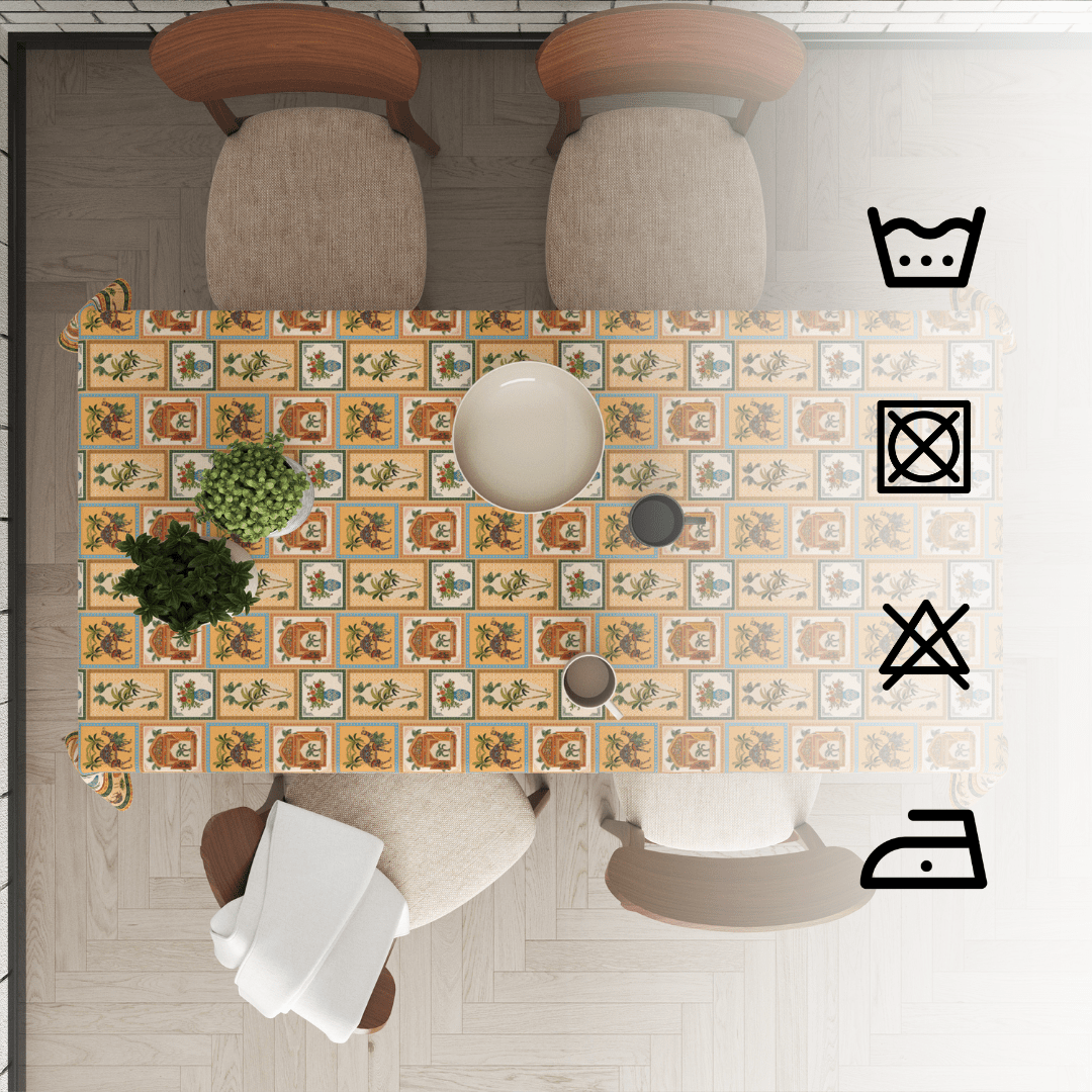 Jaipuri Jharoke| Premium Quality | Table Cloth | Dining Table Cloth - Image 7