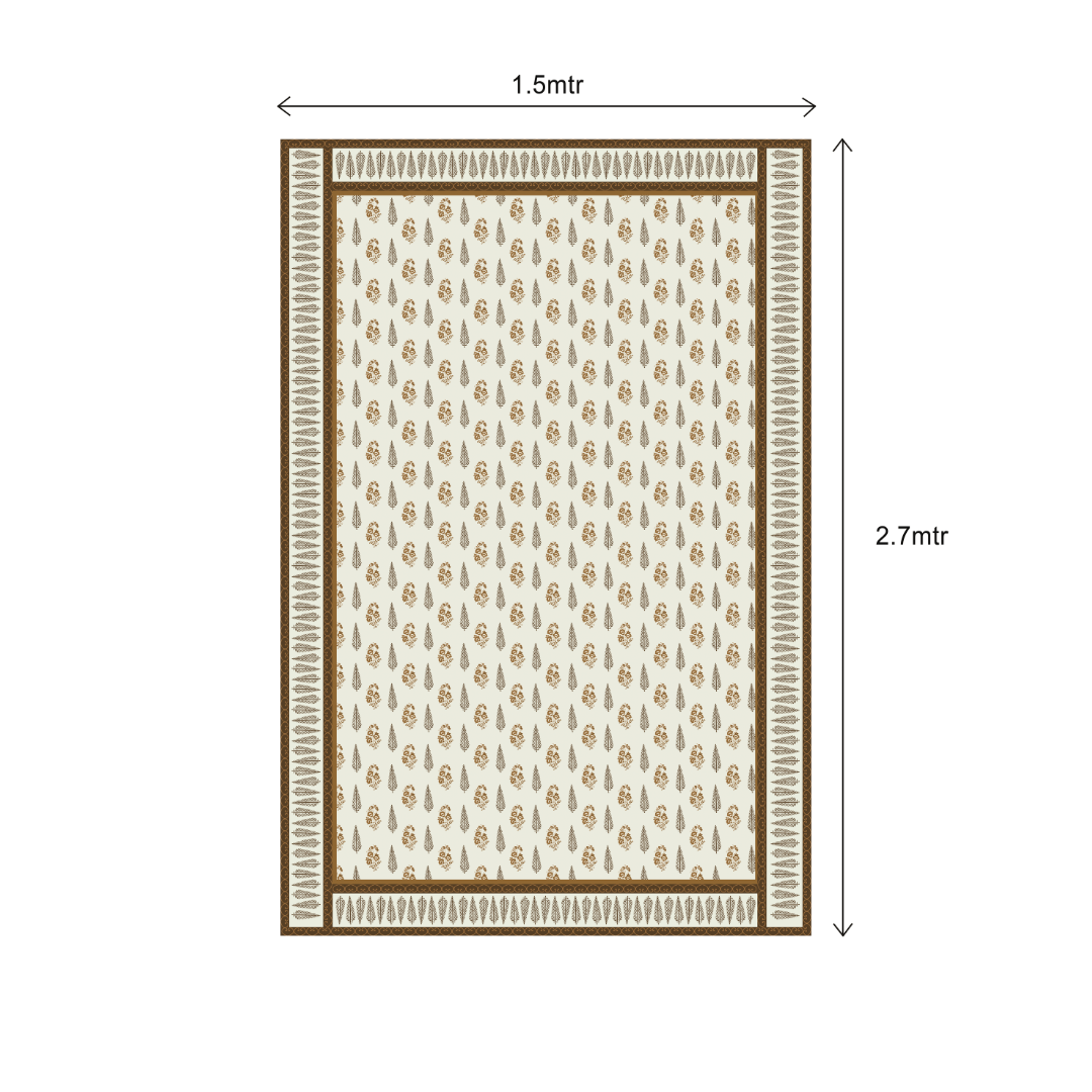 Brown Block | Premium Quality | Table Cloth | Dining Table Cloth - Image 6