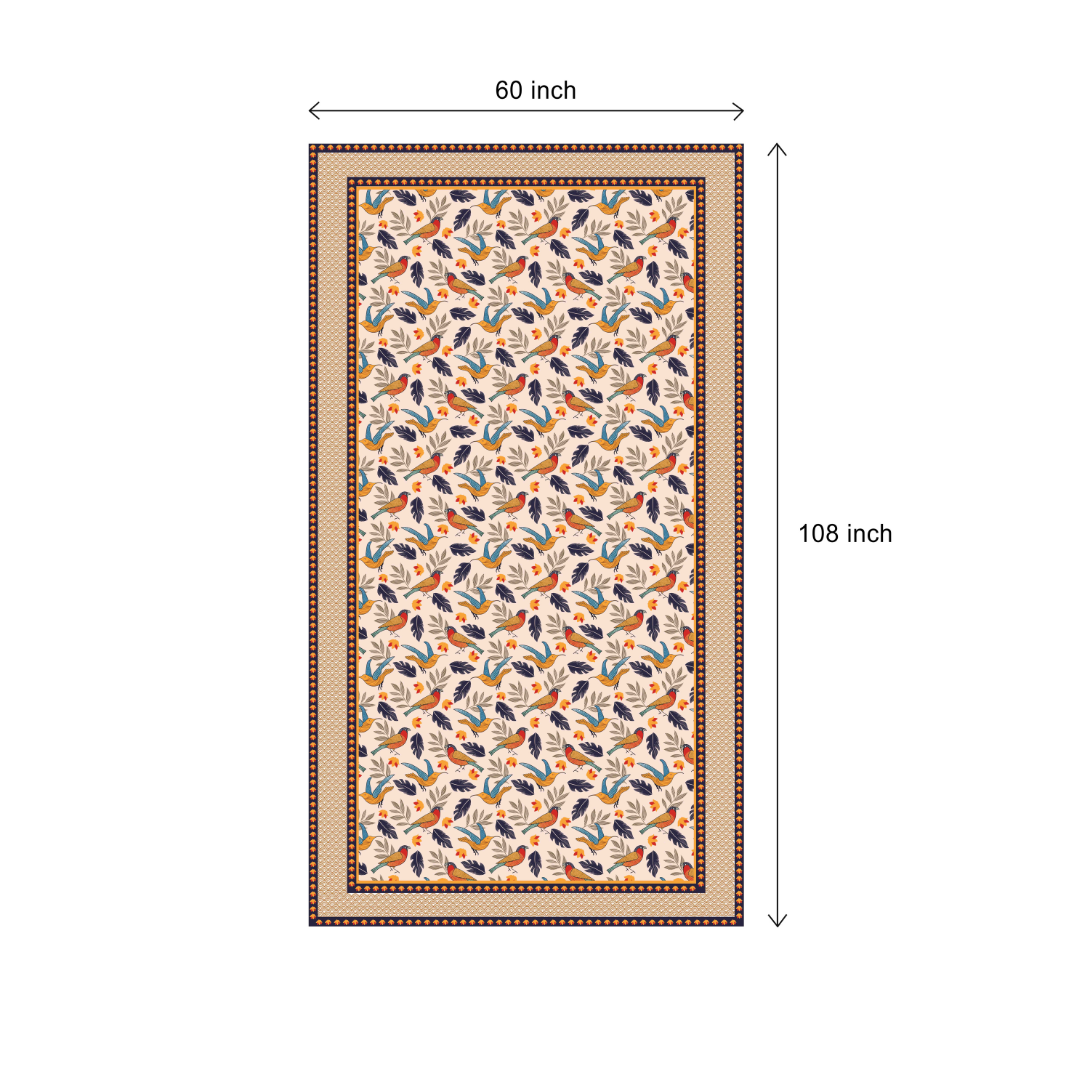 Chirpy Bird | Premium Quality | Table Cloth | Dining Table Cloth - Image 11