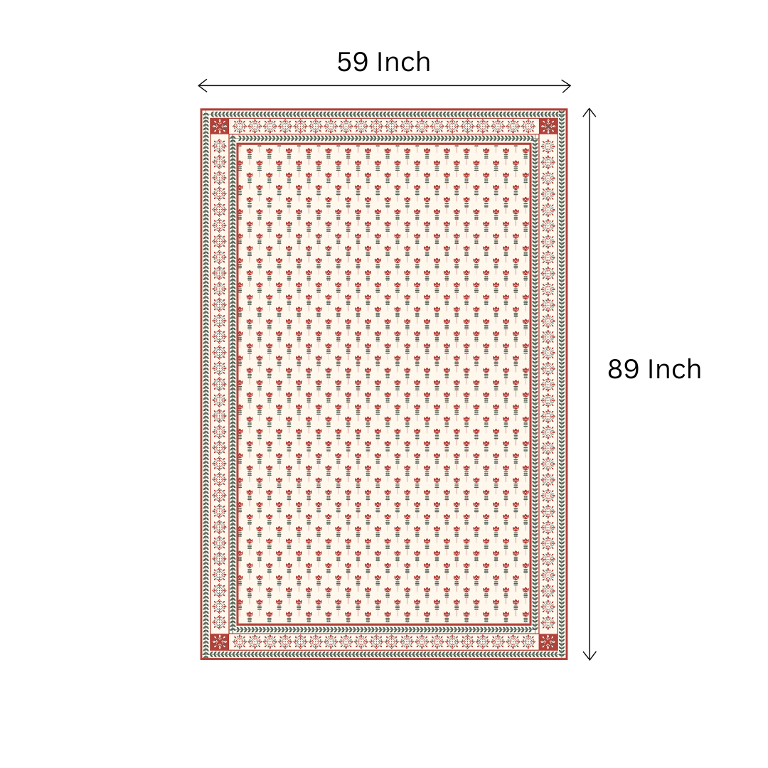 Floral Petal| Premium Quality | Table Cloth | Dining Table Cloth - Image 9