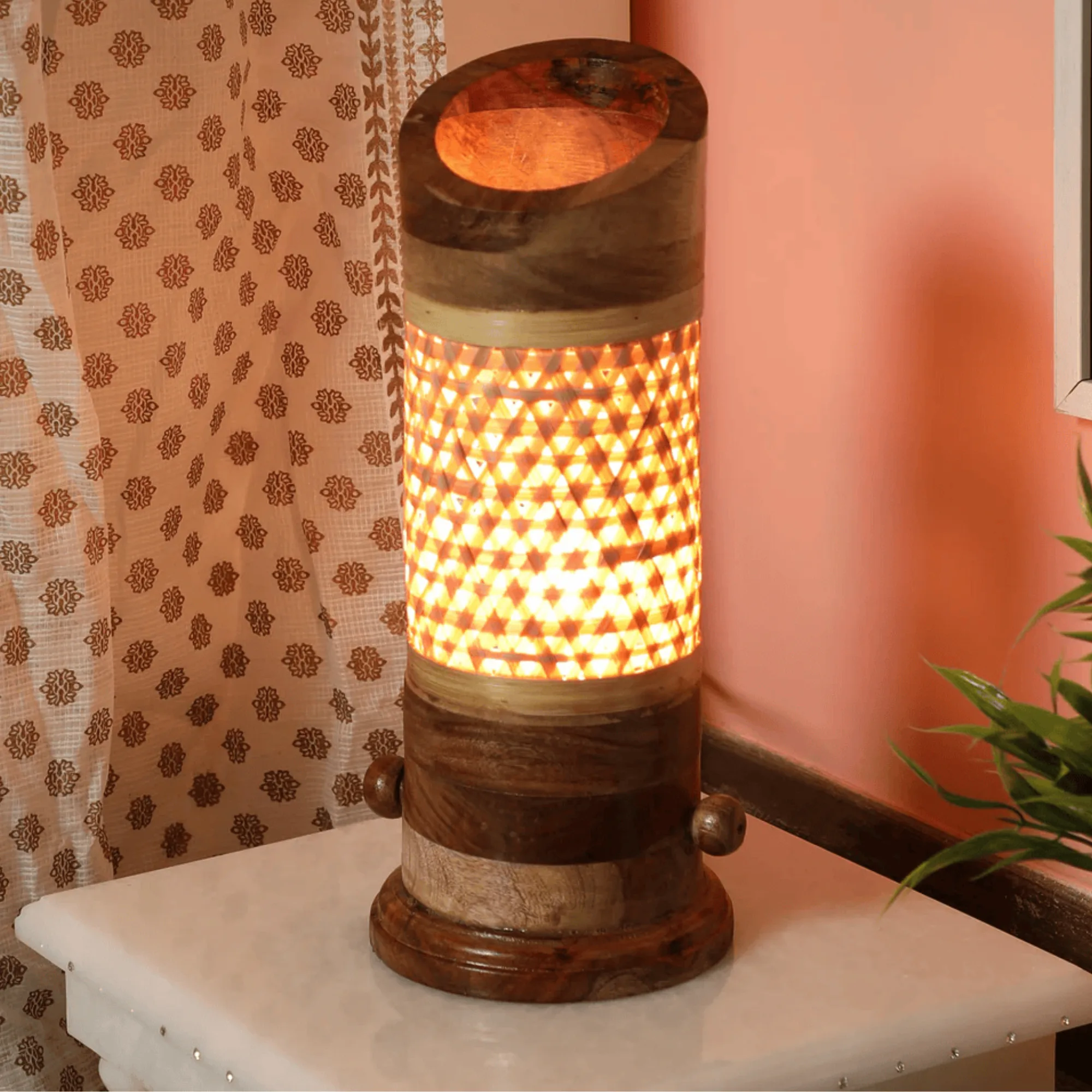 Canon Table Lamp | Wooden Lamps| Sustainable lamps