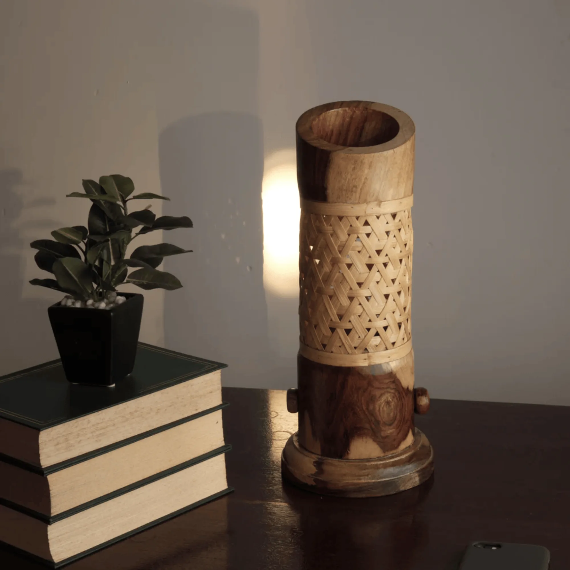 Canon Table Lamp | Wooden Lamps| Sustainable lamps - Image 5
