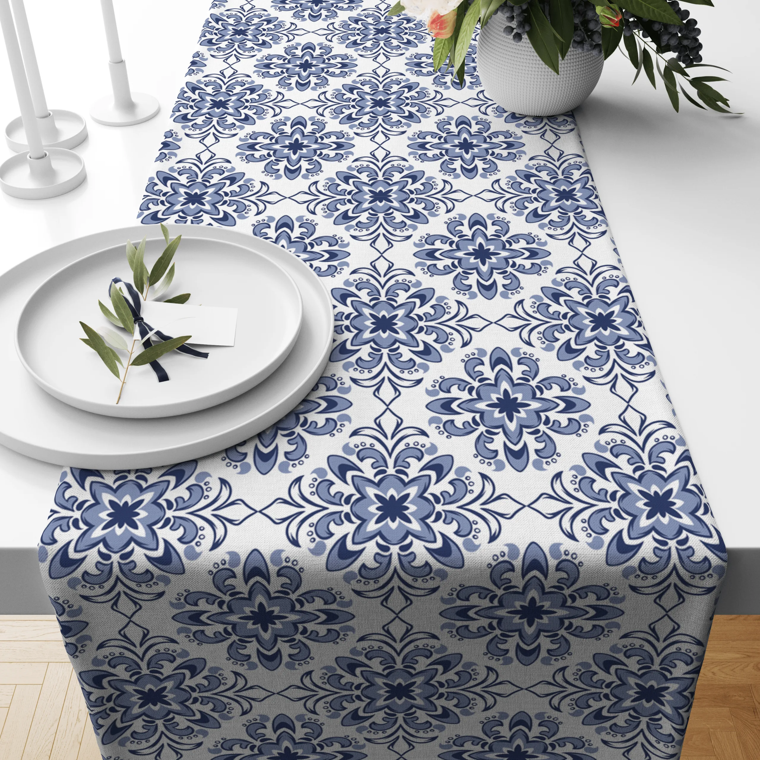 Turkish Block| Table Linen/ Kitchen Linen| Table Runner| Premium Quality