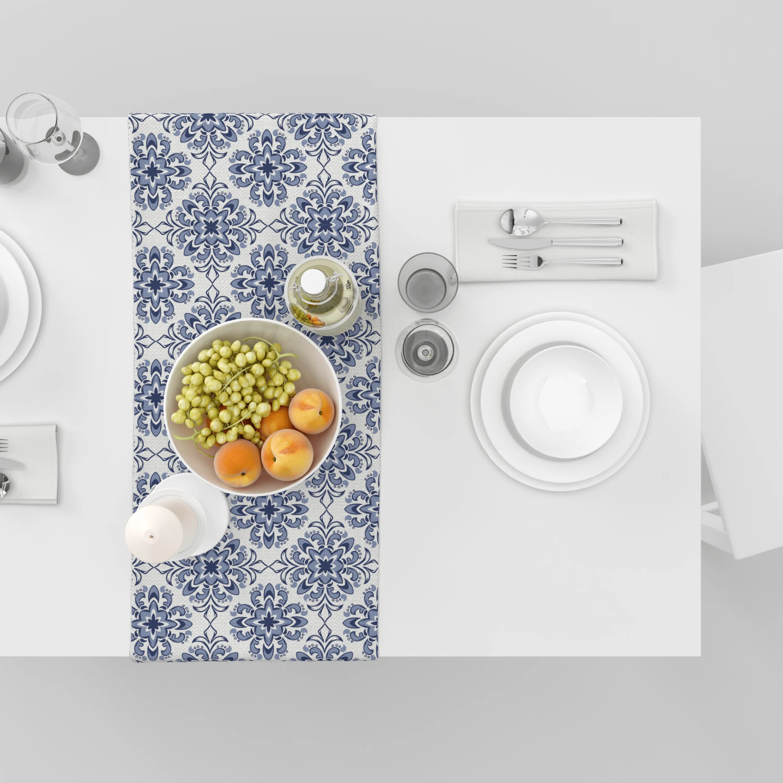 Turkish Block| Table Linen/ Kitchen Linen| Table Runner| Premium Quality - Image 6