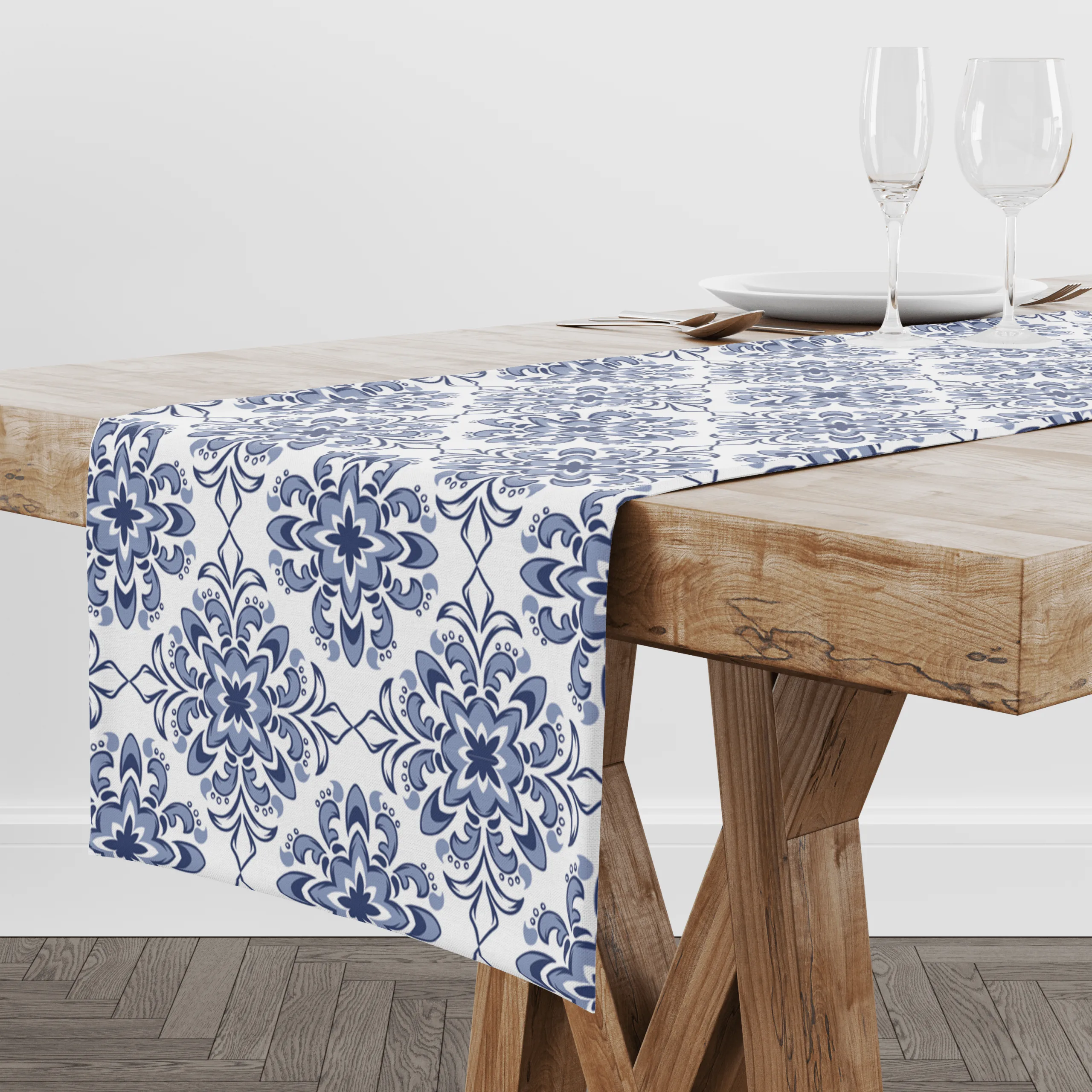 Turkish Block| Table Linen/ Kitchen Linen| Table Runner| Premium Quality - Image 8